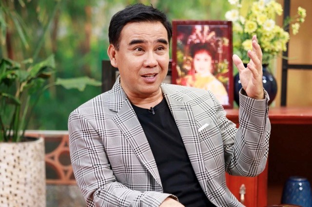 Nghệ sĩ Quyền Linh cho biết anh chỉ là cổ đông, góp một phần nhỏ trong Công ty TNHH Nghê sĩ Quyền Linh đang nợ BHXH 2,1 tỉ đồng. Ảnh: Nghệ sĩ cung cấp