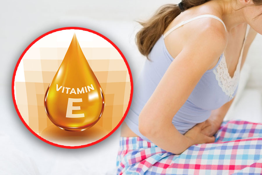 How to use vitamin E to help women reduce menstrual cramps. Graphics: Tuan Anh.