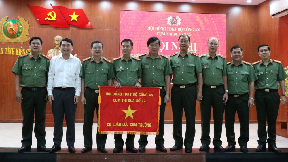 An Giang Provincial Police is the Head of the Emulation Cluster in 2025. Photo: Tien Dung
