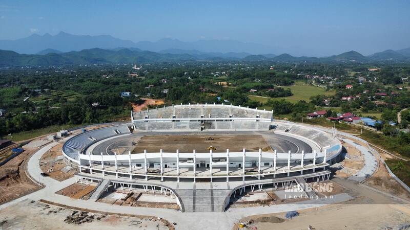 Thai Nguyen Province Stadium Project. Photo: Lam Thanh