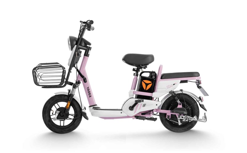 Electric bike specifications can travel 50km after 1 charge. Photo source: Yadea