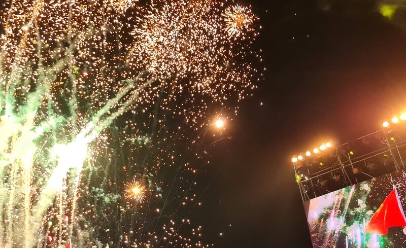 Ca Mau will set off fireworks to celebrate the Party and the New Year of the Snake in 2025. Photo: Nhat Ho