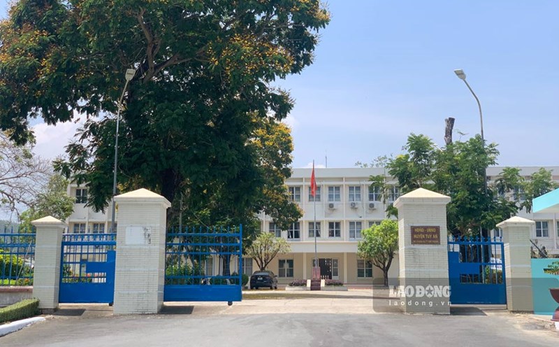 Phu Yen Provincial Inspectorate recommends that the Provincial People's Committee request Tuy An district to return the illegal money. Photo: Hoai Luan