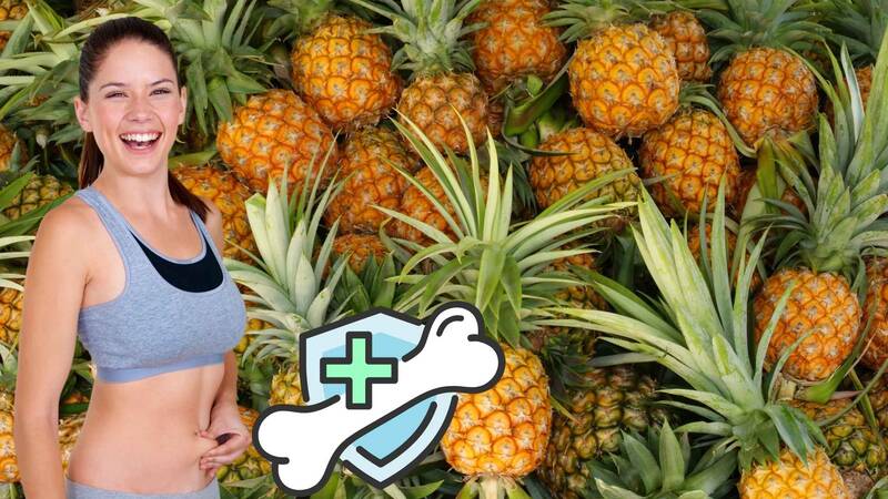 Pineapple helps reduce belly fat and is good for bones. Graphics: Ha May