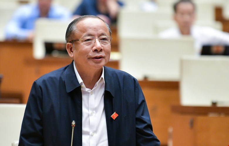 Dai bieu Quoc hoi Nguyen Van Than. Anh: Pham Dong