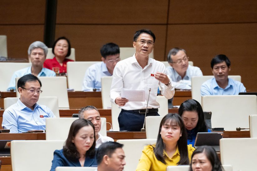 Delegate Do Huy Khanh - National Assembly Delegation of Dong Nai province. Photo: Pham Dong