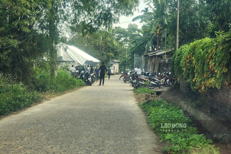 Tieng ken trong tu cac dam tang hoa lan vao nhau khien ai cung phai xot xa, thuong tiec. Anh: To Cong.