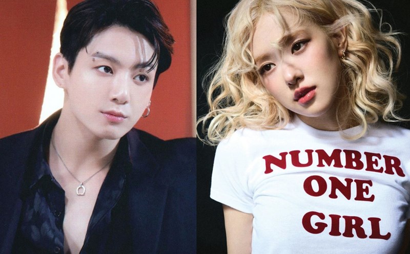 Jungkook and Rose are rumored to have dated again. Photo: Naver