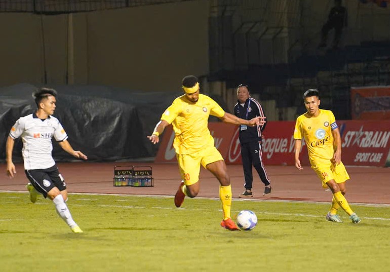 Thanh Hoa won 1-0 against Da Nang in round 9 of V.League 2024-2025. Photo: Thanh Hoa FC