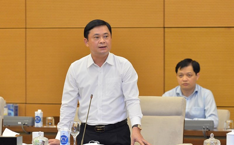 The National Assembly Standing Committee has approved Mr. Thai Thanh Quy to cease his position as Head of the National Assembly Delegation of Nghe An province. Photo: National Assembly