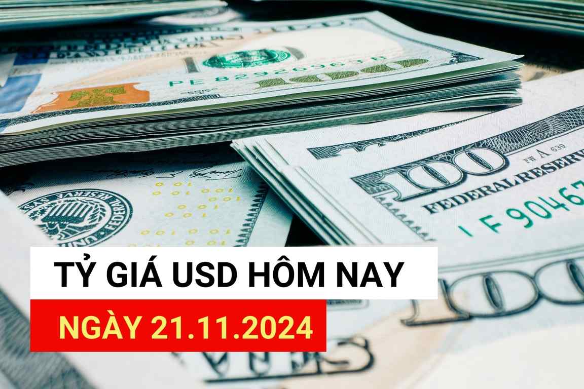 USD exchange rate today 11/21/2024.