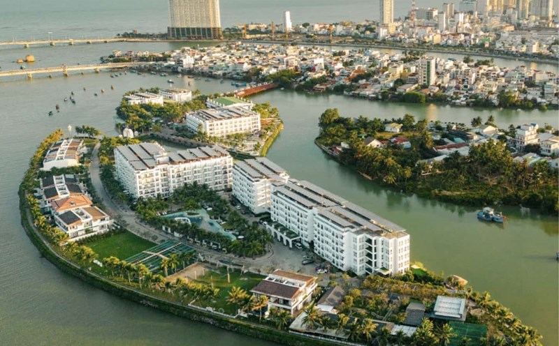 Champa Island Nha Trang project no longer has the type of "residential land without forming residential units". Photo: Huu Long