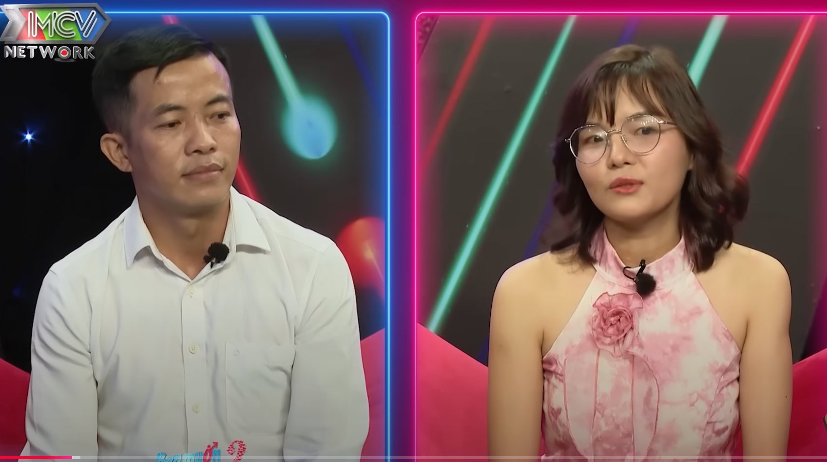 Couple at "You want to date". Photo: Producer.