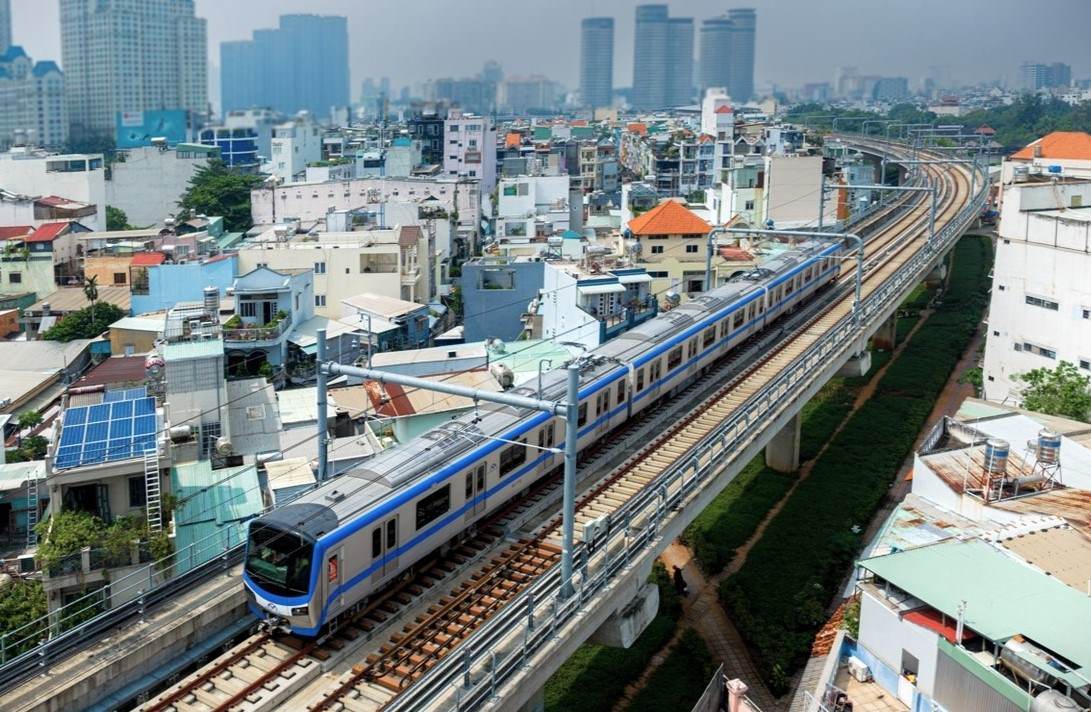 TPHCM du kien van hanh chinh thuc Metro so 1 tu ngay 22.12.2024.  Anh: Anh Tu