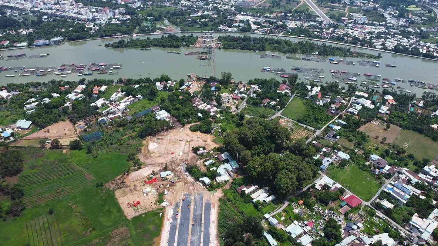 Du an duong truc trung tam TP Bien Hoa vuong mat bang, thieu tai dinh cu. Anh tu lieu: HAC