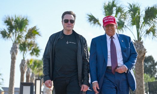 Tỉ phú Elon Musk sẽ đứng đầu Bộ Hiệu quả Chính phủ của ông Donald Trump. Ảnh: AFP