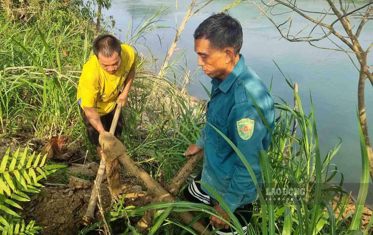 Ong Binh - Hop tac xa ca dac san xa Thai Hoa cho biet: “Moi nam nuoc co can nhung khong nghiem trong, dan van nuoi duoc ca. Nam nay thuy dien hong, phai xa nuoc o at khien long be tro troi, ca chet, thiet hai ca tram trieu. Bay gio co gang vot vat duoc long be nao cho vu Tet thi co vay“.