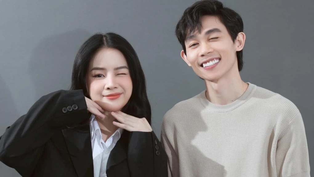 DJ Mie and actress Hong Thanh. Photo: Facebook character