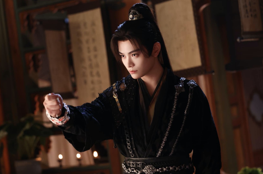 Dinh Vu He has a place after the movie "Eternal Night Galaxy". Photo: Producer