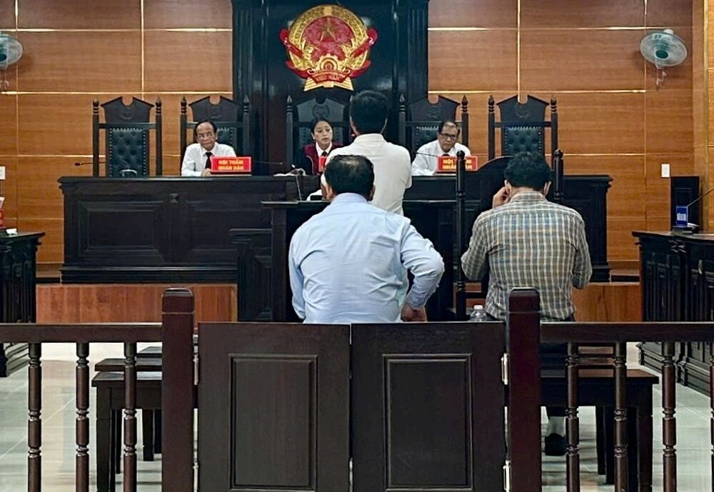Quang cảnh phiên tòa tại Tòa án nhân dân tỉnh Quảng Ngãi. Ảnh: Viên Nguyễn