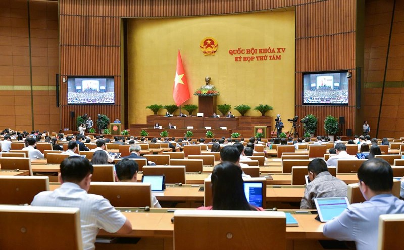 8th session, 15th National Assembly. Photo: Pham Thang