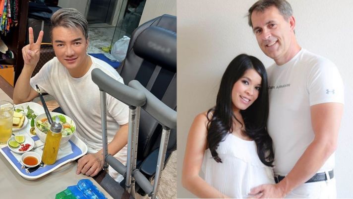 Singer Bich Tuyen and her husband used to be very close to Dam Vinh Hung. Photo: Artist provided.