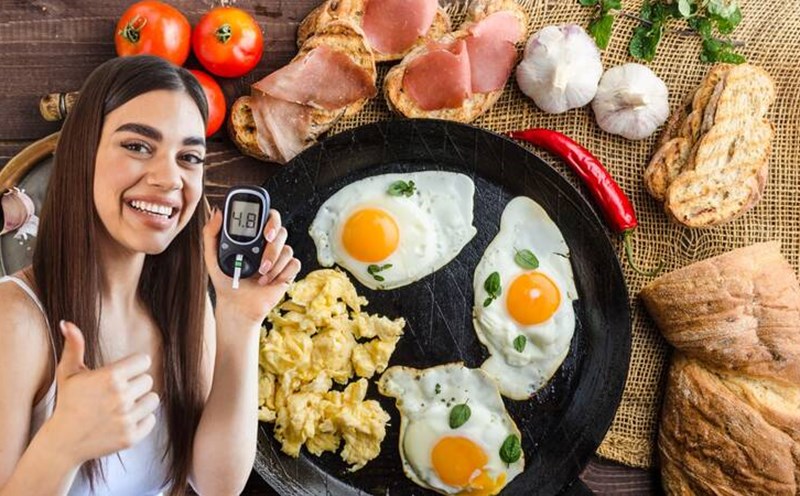 People with high blood sugar should eat breakfast properly. Graphics: Ha May