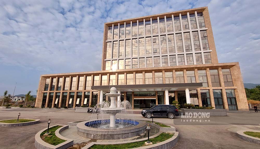 Dien Bien is about to welcome a 150 billion VND guest house. Photo: Thanh Binh.