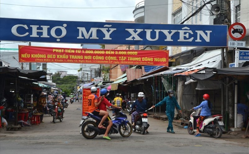 An Giang merged Dong Xuyen and My Xuyen wards of Long Xuyen city. Photo: Thanh Mai