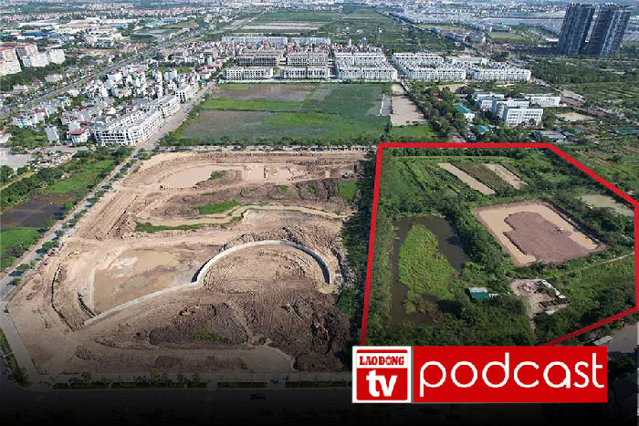 Morning news: At the end of November, land was forcibly reclaimed for a project in Gia Lam