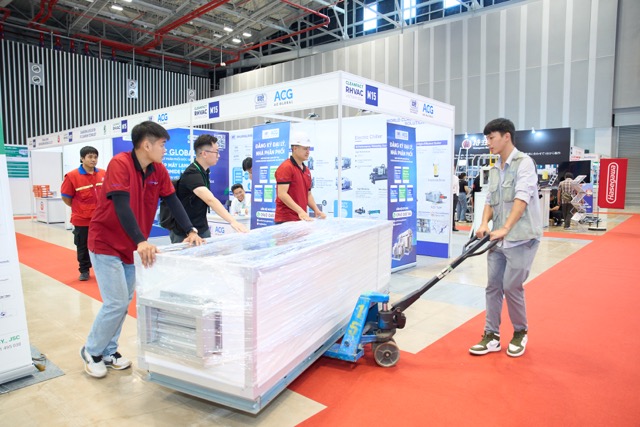 Air conditioning equipment is constantly being improved over time. Photo at the exhibition: Provided by the Organizing Committee