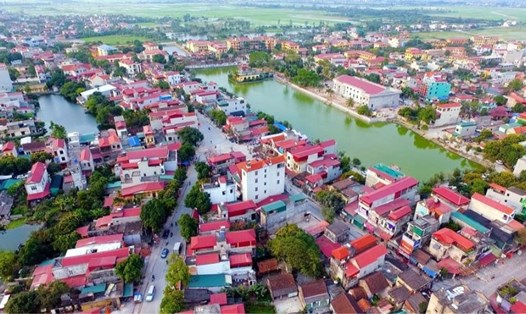 Một góc của huyện Kim Bảng (Hà Nam). Ảnh: Hanam.gov.vn