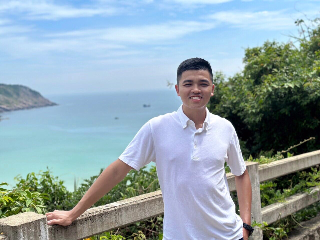 Valedictorian Nguyen Trong Hoang. Photo: Nhu Quynh