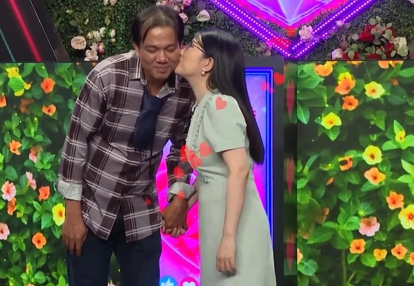 Couple at "You want to date". Photo: Producer.