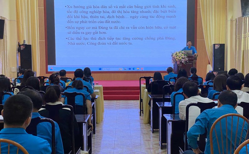 Overview of the union conference. Photo: Tran Bui