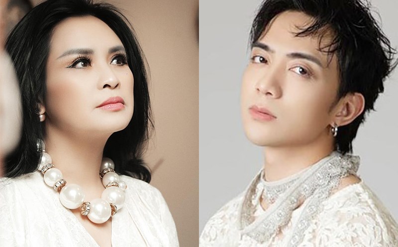 People's Artist Thanh Lam and Soobin Hoang Son. Photo collage: Huyen Chi