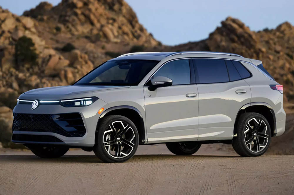 Close-up of the 2025 Volkswagen Tiguan just launched in the North American market. Photo: Volkswagen