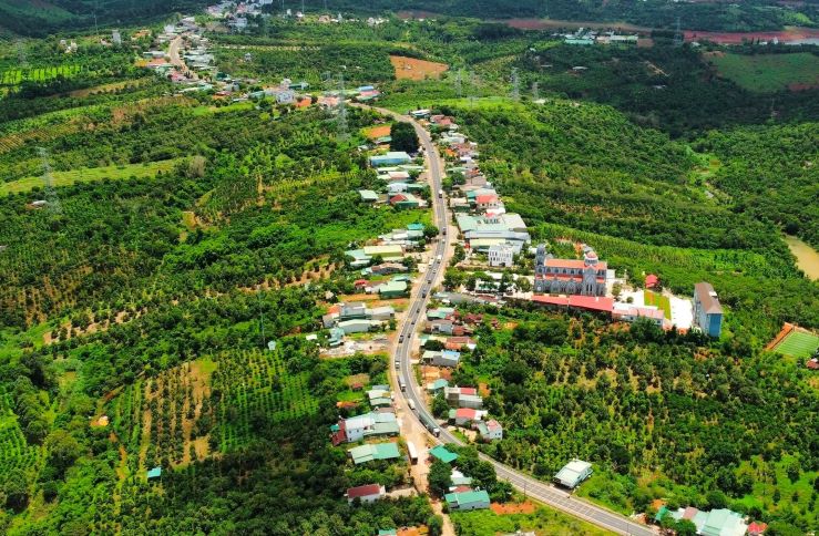 Gia Nghia - Chon Thanh Expressway will create momentum for Dak Nong to develop quickly and sustainably. Photo: Thanh Ha