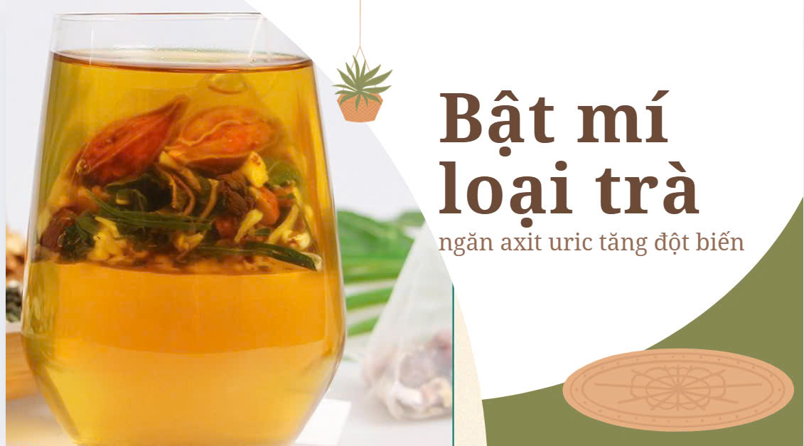 Revealing the type of tea that prevents uric acid from spiking