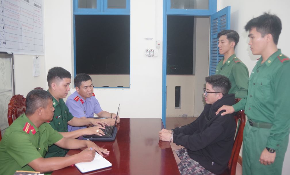 Working group takes statements from subjects involved in illegal transportation and trafficking of drugs