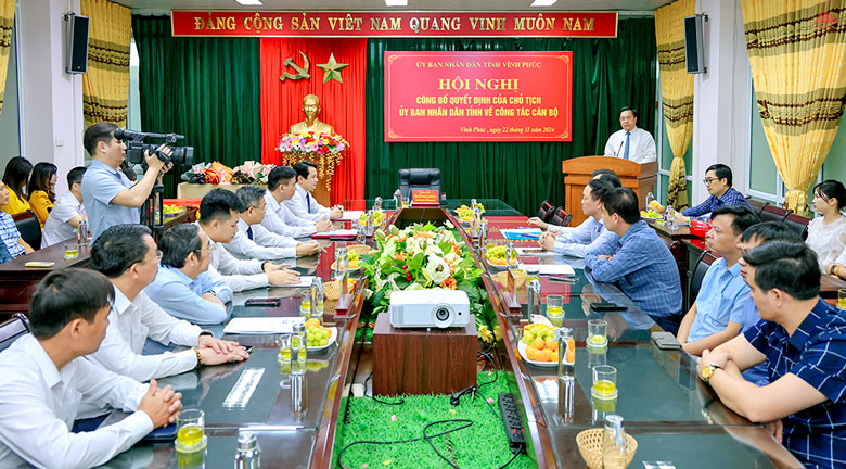 View of the staff conference. Photo: Khanh Linh