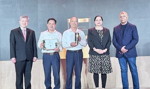 Di sản văn hóa và thiên nhiên thế giới Quần thể danh thắng Tràng An của tỉnh Ninh Bình vinh dự nhận được giải thưởng Điểm đến có ảnh hưởng. Ảnh: Nguyễn Minh