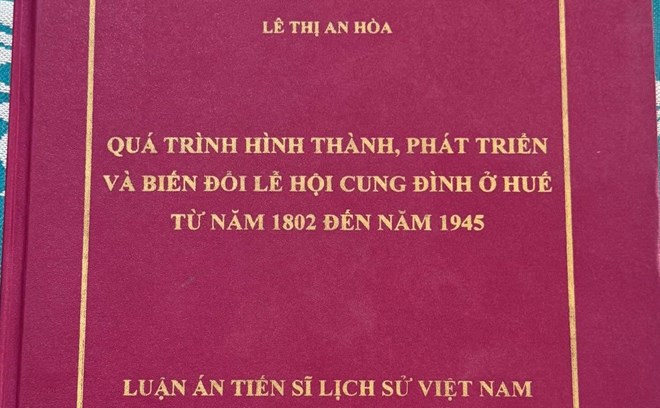 The accusation of plagiarism against the doctoral thesis of Ms. Le Thi An Hoa - Head of Scientific Research Department of Hue Monuments Conservation Center was correct. Photo: Phuc Dat.