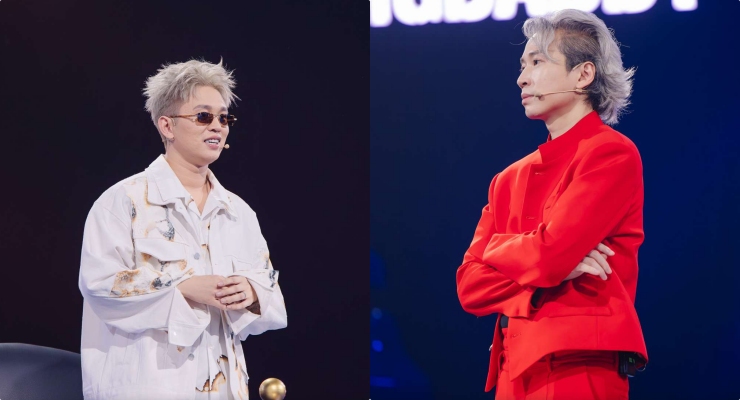 Karik - B Ray at Rap Viet. Photo: Producer.