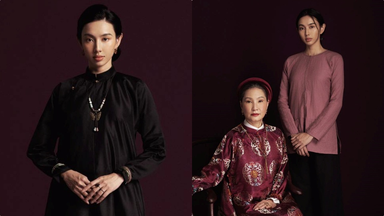 Thuy Tien and Hong Dao in the movie "Linh Mieu". Photo: Galaxy.