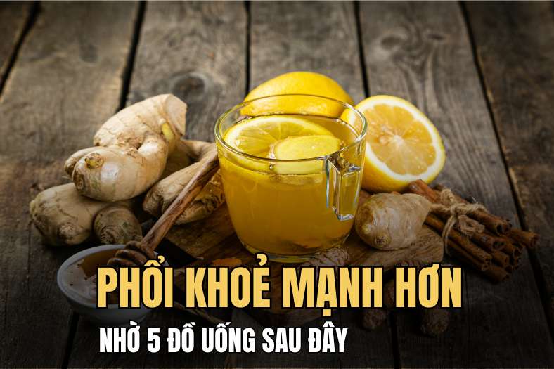 5 drinks that can help keep your lungs healthy in winter. Graphics: Hai Ly