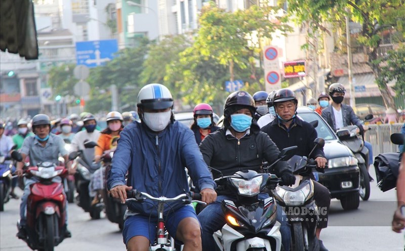 Thoi tiet mien Bac tro lanh, co mua vai noi. Anh: LDO