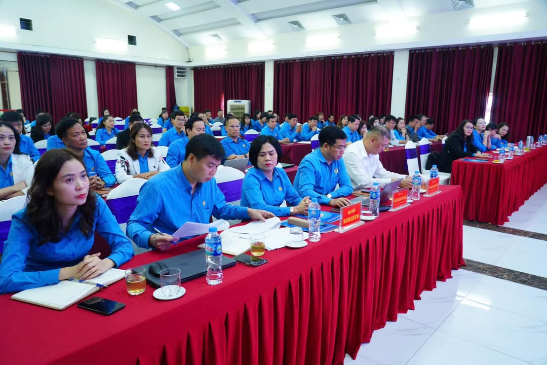 Vocational training for union officials in Thai Nguyen. Photo: Thai Nguyen Union