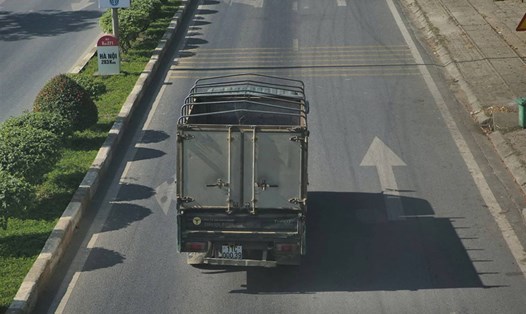 13 xe con, ôtô tải bị phạt nguội tại Cao Bằng. Ảnh: Công an Cao Bằng.