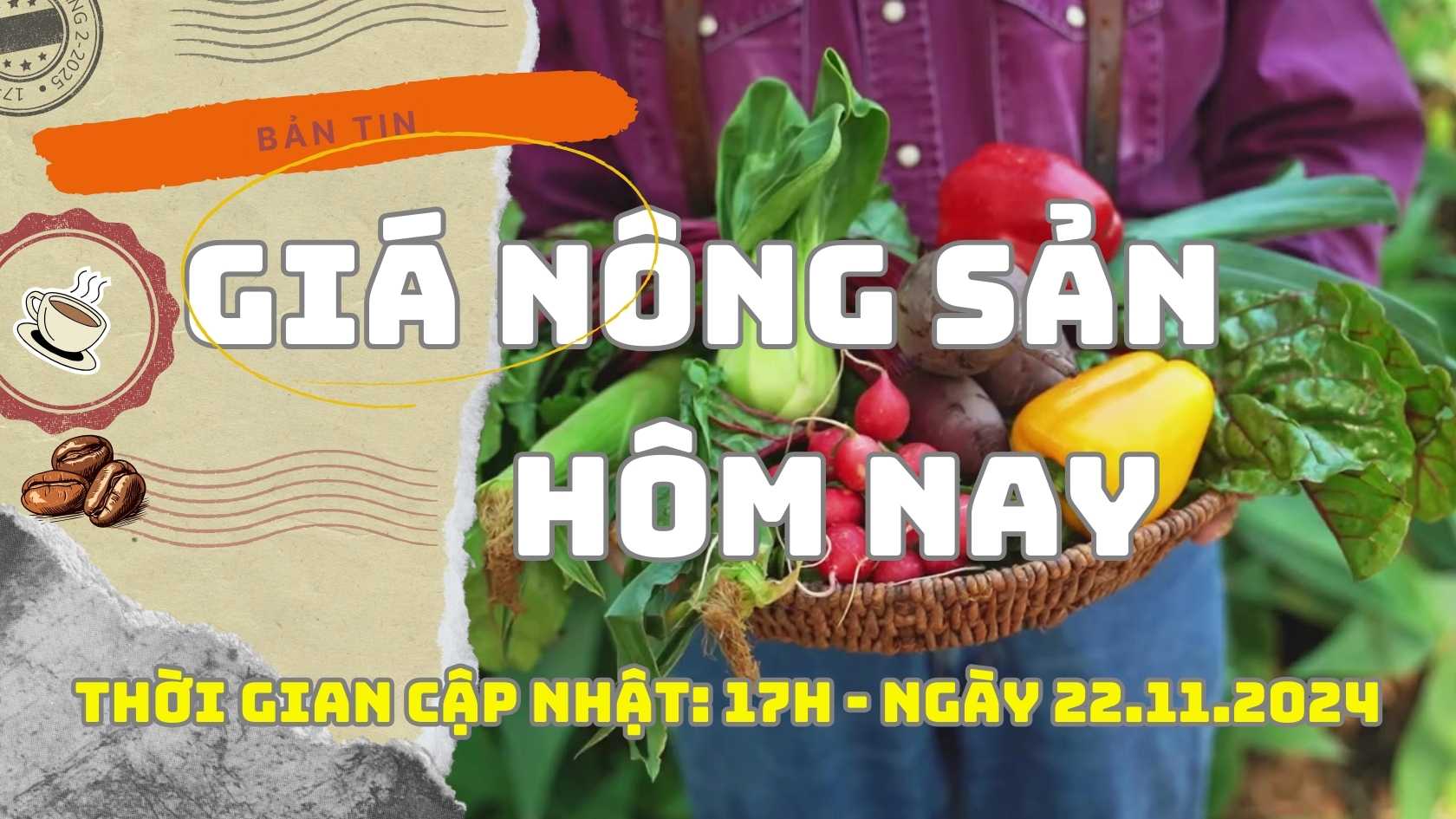 Agricultural product prices today November 22: Pepper prices suddenly drop sharply